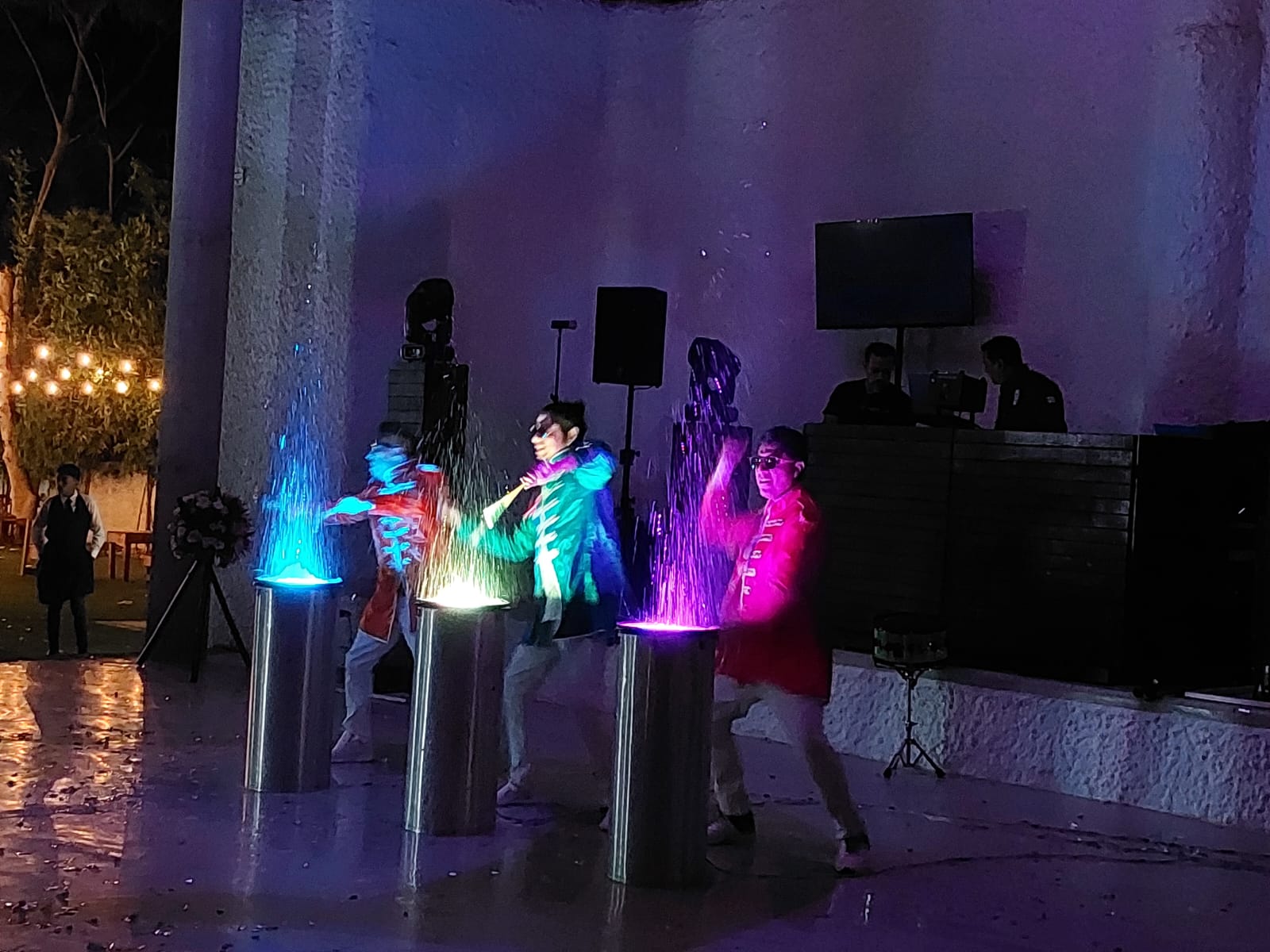 Tambores de Agua & Led